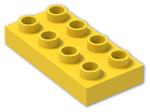 LEGO® Brick: Duplo Plate 2 x 4 40666 | Color: Bright Yellow