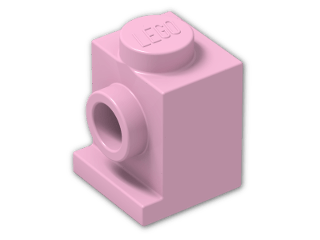 LEGO® Brick: Brick 1 x 1 with Headlight 4070 | Color: Light Purple