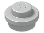 LEGO® Brick: Plate 1 x 1 Round 4073 | Color: Silver flip/flop