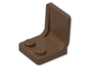 LEGO® Stein: Minifig Seat 2 x 2 4079 | Farbe: Brown
