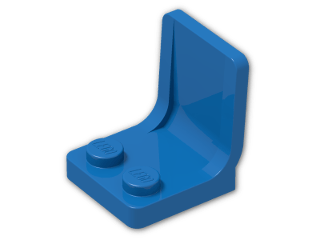 LEGO® Brick: Minifig Seat 2 x 2 4079 | Color: Bright Blue