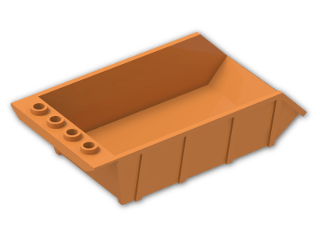 LEGO® Brick: Tipper Bucket 4 x 6 4080 | Color: Bright Orange