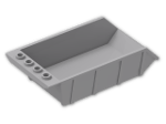 LEGO® Brick: Tipper Bucket 4 x 6 4080 | Color: Medium Stone Grey