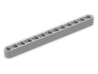 LEGO® Brick: Technic Beam 13 41239 | Color: Silver flip/flop