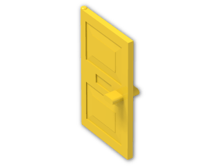 LEGO® Brick: Door 2 x 4 x 5 4131 | Color: Bright Yellow