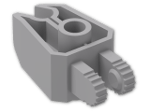 LEGO® Brick: Hinge Wedge 1 x 3 Locking with 2 Fingers, 2 Studs and Clip  41529 | Color: Medium Stone Grey