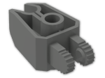 LEGO® Stein: Hinge Wedge 1 x 3 Locking with 2 Fingers, 2 Studs and Clip  41529 | Farbe: Dark Grey