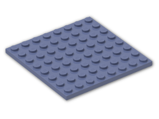 LEGO® Brick: Plate 8 x 8 41539 | Color: Bright Bluish Violet