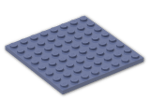LEGO® Brick: Plate 8 x 8 41539 | Color: Bright Bluish Violet