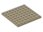 LEGO® Brick: Plate 8 x 8 41539 | Color: Sand Yellow
