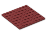 LEGO® Brick: Plate 8 x 8 41539 | Color: New Dark Red
