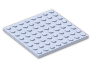 LEGO® Stein: Plate 8 x 8 41539 | Farbe: Light Bluish Violet