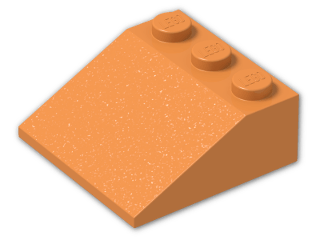 LEGO® Brick: Slope Brick 33 3 x 3 4161 | Color: Bright Orange
