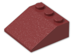LEGO® Brick: Slope Brick 33 3 x 3 4161 | Color: New Dark Red