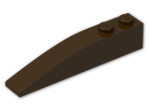 LEGO® Brick: Wedge 2 x 6 Double Right 41747 | Color: Dark Brown