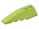 LEGO® Brick: Wedge 2 x 6 Double Left 41748 | Color: Bright Yellowish Green