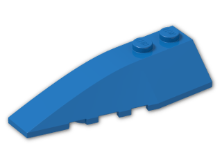 LEGO® Stein: Wedge 2 x 6 Double Left 41748 | Farbe: Bright Blue