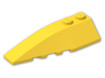 LEGO® Brick: Wedge 2 x 6 Double Left 41748 | Color: Bright Yellow