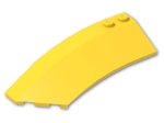 LEGO® Stein: Slope Brick Round 3 x 8 x 2 Left 41750 | Farbe: Bright Yellow