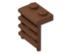 LEGO® Brick: Plate 1 x 2 with Ladder 4175 | Color: Reddish Brown