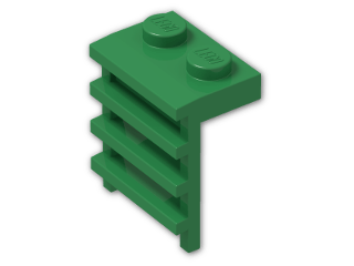 LEGO® Stein: Plate 1 x 2 with Ladder 4175 | Farbe: Dark Green