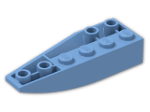 LEGO® Brick: Wedge 2 x 6 Double Inverted Right 41764 | Color: Medium Blue