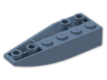 LEGO® Brick: Wedge 2 x 6 Double Inverted Right 41764 | Color: Sand Blue