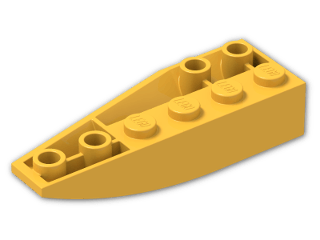 LEGO® Stein: Wedge 2 x 6 Double Inverted Right 41764 | Farbe: Flame Yellowish Orange