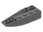 LEGO® Brick: Wedge 2 x 6 Double Inverted Right 41764 | Color: Dark Grey