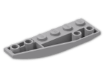 LEGO® Stein: Wedge 2 x 6 Double Inverted Left 41765 | Farbe: Medium Stone Grey