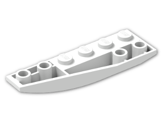 LEGO® Stein: Wedge 2 x 6 Double Inverted Left 41765 | Farbe: White