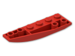 LEGO® Brick: Wedge 2 x 6 Double Inverted Left 41765 | Color: Bright Red