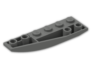 LEGO® Brick: Wedge 2 x 6 Double Inverted Left 41765 | Color: Dark Grey