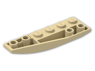 LEGO® Stein: Wedge 2 x 6 Double Inverted Left 41765 | Farbe: Brick Yellow