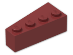 LEGO® Stein: Wedge 4 x 2 Right 41767 | Farbe: New Dark Red