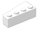 LEGO® Brick: Wedge 4 x 2 Right 41767 | Color: White