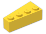 LEGO® Brick: Wedge 4 x 2 Right 41767 | Color: Bright Yellow