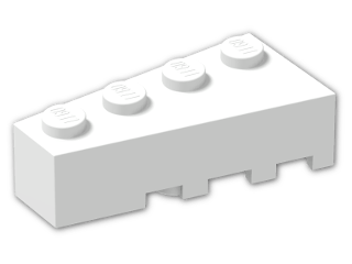LEGO® Brick: Wedge 4 x 2 Left 41768 | Color: White