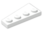 LEGO® Brick: Wing 2 x 4 Right 41769 | Color: White
