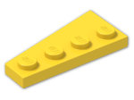 LEGO® Brick: Wing 2 x 4 Right 41769 | Color: Bright Yellow