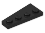 LEGO® Stein: Wing 2 x 4 Right 41769 | Farbe: Black