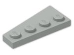 LEGO® Brick: Wing 2 x 4 Right 41769 | Color: Grey