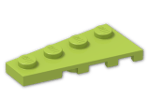 LEGO® Brick: Wing 2 x 4 Left 41770 | Color: Bright Yellowish Green