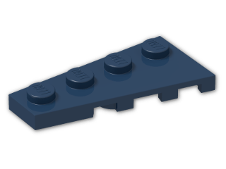 LEGO® Brick: Wing 2 x 4 Left 41770 | Color: Earth Blue