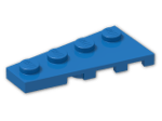 LEGO® Brick: Wing 2 x 4 Left 41770 | Color: Bright Blue