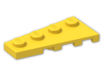 LEGO® Stein: Wing 2 x 4 Left 41770 | Farbe: Bright Yellow