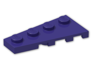 LEGO® Brick: Wing 2 x 4 Left 41770 | Color: Medium Lilac