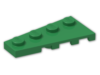 LEGO® Stein: Wing 2 x 4 Left 41770 | Farbe: Dark Green