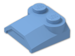 LEGO® Brick: Slope Brick Rounded 2 x 2 x 0.667 41855 | Color: Medium Blue