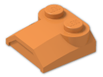 LEGO® Brick: Slope Brick Rounded 2 x 2 x 0.667 41855 | Color: Bright Orange